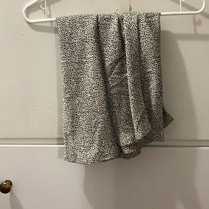 Sienna sky leopard/dot long skirt